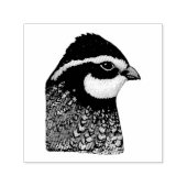 Bobwhite Quail Zelfinktende Stempel (Design)