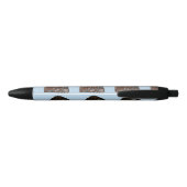 Bobwhite Quail Zwarte Inkt Pen (Achterkant)