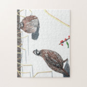 Bobwhite's schenking van de liefde legpuzzel (Verticaal)