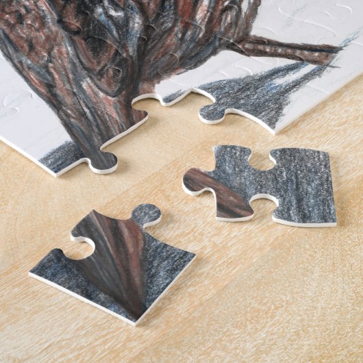 Bobwhite's schenking van de liefde legpuzzel (Zijkant)