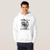 Bobwire heeft een schedel hoodie (Voorkant volledig)