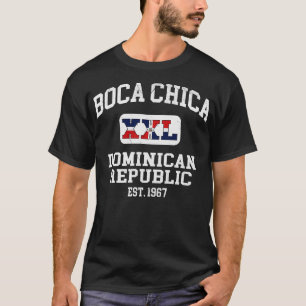 Boca Chica Dominicaanse Republiek XXL Atletisch on T-shirt