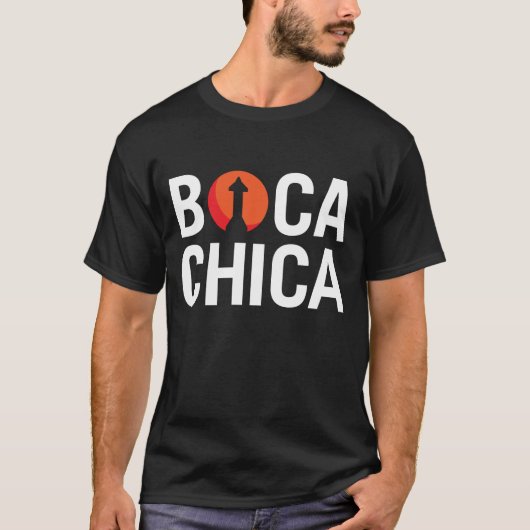 Boca Chica Starship Mars  T-shirt (Voorkant)