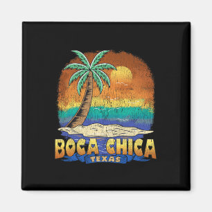 Boca Chica Texaanse Vintage in nood souvenir Magneet