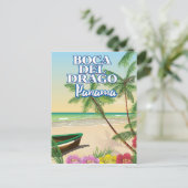 Boca del Drago Panama Beach Briefkaart (Staand voorkant)