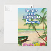 Boca del Drago Panama Beach Briefkaart (Voorkant / Achterkant)