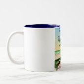 Boca del Drago Panama Beach Tweekleurige Koffiemok (Links)