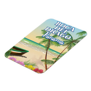 Boca del Drago Panama strand reisposter Magneet