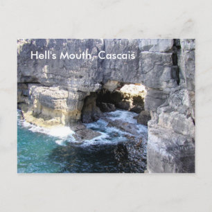 Boca do Inferno (hel's mouth) Cascais briefkaart