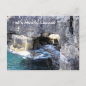 Boca do Inferno (hel's mouth) Cascais briefkaart (Voorkant)