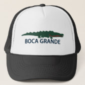 Boca Grande - Alligator. Trucker Pet (Voorkant)