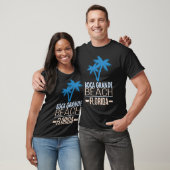 Boca Grande Beach Florida met Palm T-shirt (Unisex)