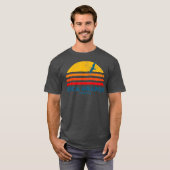 Boca Grande Florida FL Grafische 70-jaren T-shirt (Voorkant volledig)