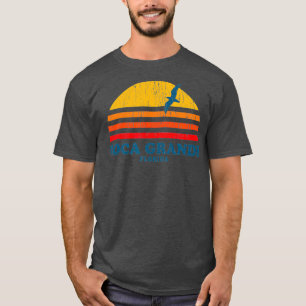 Boca Grande Florida FL Grafische 70-jaren T-shirt