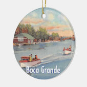 Boca Grande Florida Gasparilla Island  Keramisch Ornament (Links)