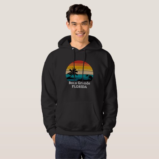 Boca Grande FLORIDA Hoodie (Voorkant volledig)
