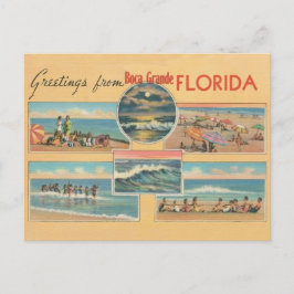  Boca Grande Gasparilla Florida Groeten Briefkaart