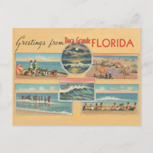 Boca Grande Gasparilla Florida Groeten Briefkaart