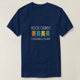Boca Grande Gasparilla Island: strandstoelen T-shirt