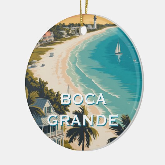 Boca Grande, Gasparilla Keramisch Ornament (Links)