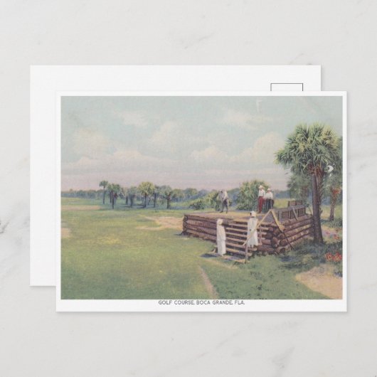  Boca Grande, golfbaan van Florida Briefkaart (Voorkant / Achterkant)