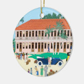 Boca Grande Railroad Depot Ornament (Links)