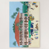 Boca Grande-spoorwegstation 1928 Legpuzzel (Verticaal)