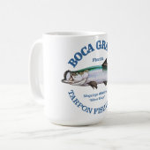 Boca Grande Tarpon Vissen Koffiemok (Voorkant links)