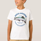 Boca Grande Tarpon Vissen T-shirt (Voorkant)