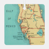 Boca Grande Useppa Florida Kaart Ornament (Achterkant)