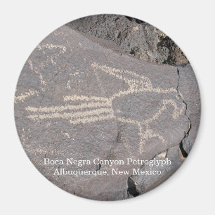 Boca Negra Canyon Petroglyf Magneet