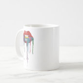 Boca pintura Kiss Art Koffiemok (Voorkant links)