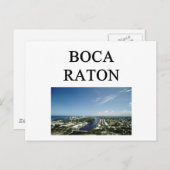 boca raton briefkaart (Voorkant / Achterkant)