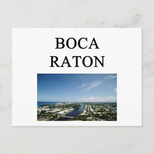 boca raton briefkaart (Voorkant)
