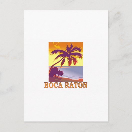 Boca Raton, Florida Briefkaart (Voorkant)