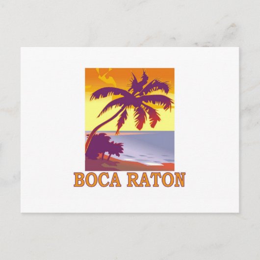 Boca Raton, Florida Briefkaart (Voorkant)
