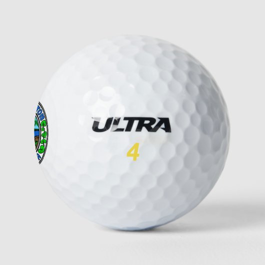 Boca Raton Florida Golfballen (Logo)