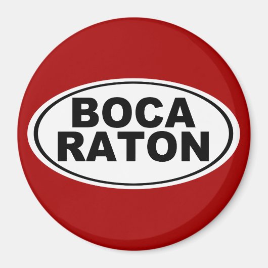 Boca Raton Florida Magneet (Voorkant)