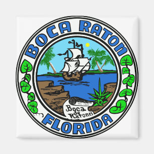 Boca Raton Florida Magneet