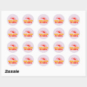 Boca Raton, Florida Ronde Sticker (Vel)
