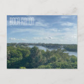 Boca Raton Florida Schilderachtig Uitzicht Briefka Briefkaart (Voorkant)