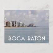 Boca Raton Florida stranscène Briefkaart (Voorkant)