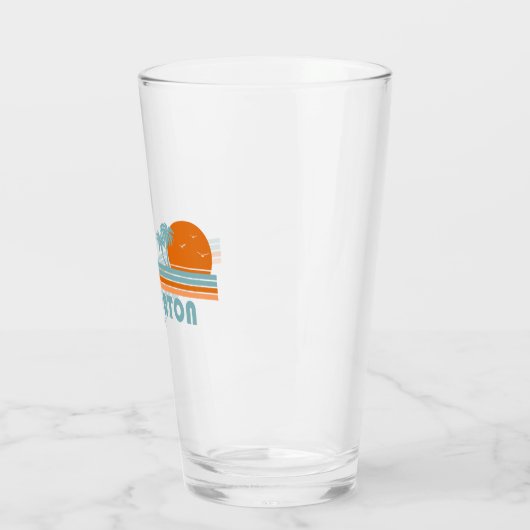 Boca Raton Florida Sun Palm Trees Glas (Links)