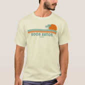 Boca Raton Florida Sun Palm Trees T-shirt (Voorkant)