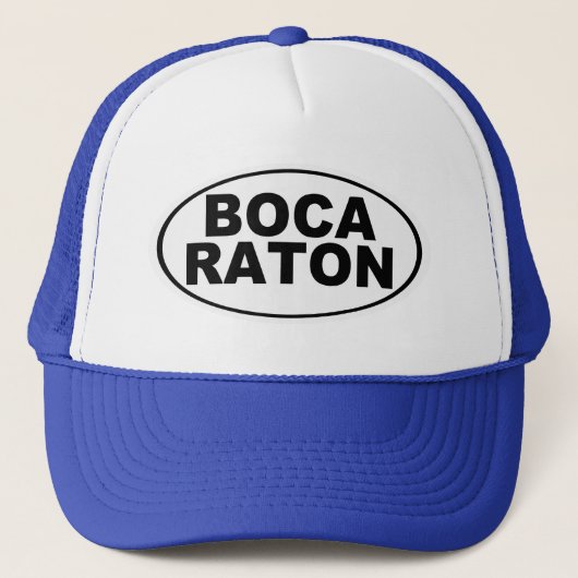 Boca Raton Florida Trucker Pet (Voorkant)