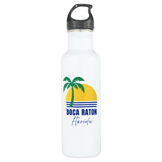 Boca Raton Florida Water Bottle Waterfles (Voorkant)