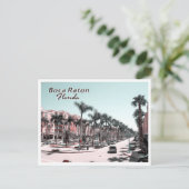 BOCA RATON - PALM BEACH FLORIDA BRIEFKAART (Staand voorkant)