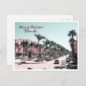 BOCA RATON - PALM BEACH FLORIDA BRIEFKAART (Voorkant / Achterkant)