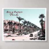 BOCA RATON - PALM BEACH FLORIDA POSTER (Voorkant)