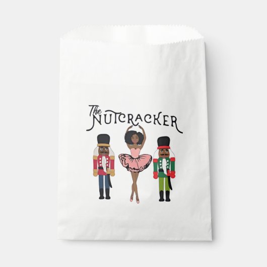Boca Raton Zwarte Notenkraker Grappig Kerstmis Bedankzakje (Voorkant)
